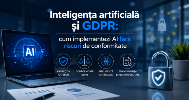 Inteligența artificială și GDPR: cum implementezi AI fără riscuri de conformitate