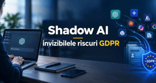 Shadow AI: riscurile GDPR ale utilizarii necontrolate a inteligentei artificiale
